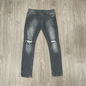 Topman Black Denim Jeans Sz. 32R